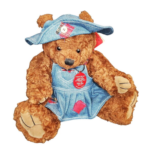Build A Bear Plush Ltd. Edition Centennial 2nd Series 12" Clothed Tags Hat Teddy - Picture 2 of 11